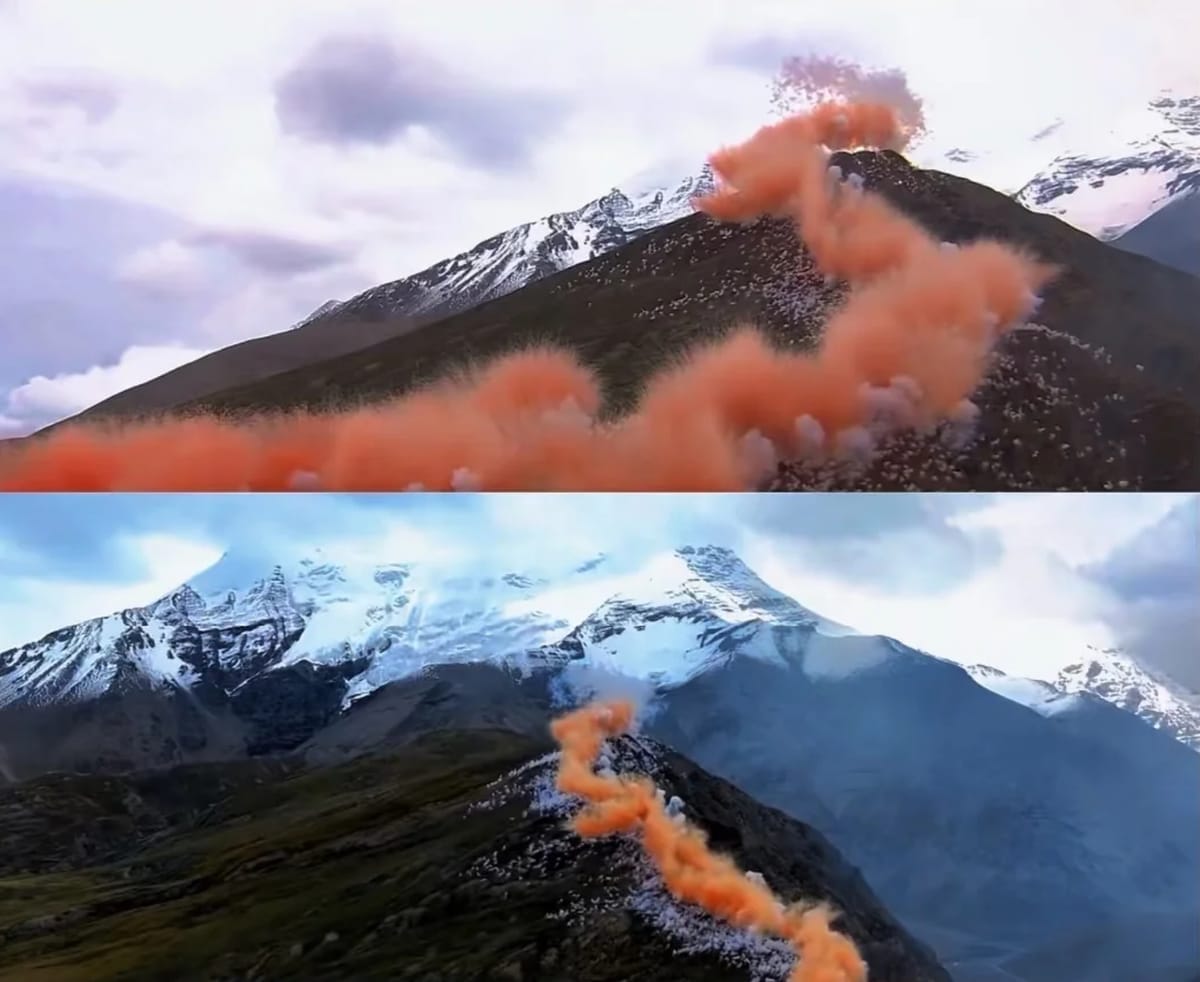 When Art Explodes in the Mountains