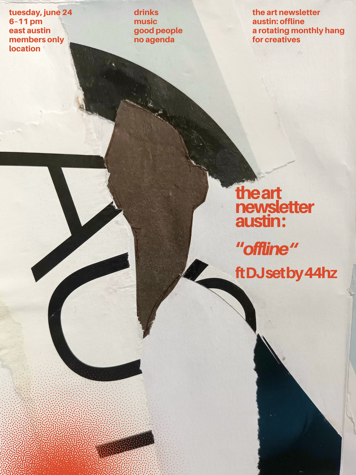 🧡 The Art Newsletter: Offline ft. 44hz